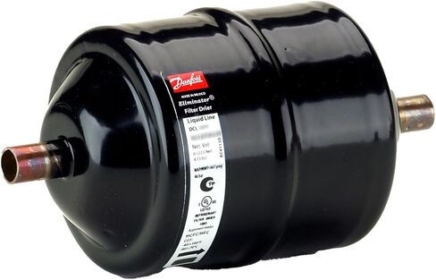 Danfoss ELIMINATOR 023Z5029 DCL 0163S Hermetic Liquid Line Refrigerant A/C Filter Drier, 3/8-inch Sweat Copper Connection, Solid Core Size 16 cu.in. in Kuwait