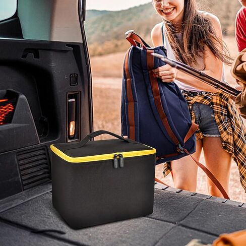 Air Compressor Storage Bag for AstroAI 150 PSI 12V DC/110V AC Tire Inflator | Stores Cords, Batteries And Accessories For Car Trunks, Garages, Road Trips And Roadside Emergencies, Black - Case Only in Kuwait