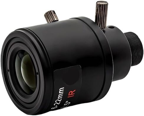 5MP 6-22mm Varifocal M12 Lens Narrowband 650nm Filter Manual Focus Zoom for Action Camera(Without Filter) in Kuwait