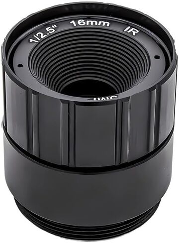 12/16/25mm CS Mount Lens 1/2" 1/2.5" Format 650nm Filter Industrial Security Camera(Without Filter,16MM_CS Mount) in Kuwait