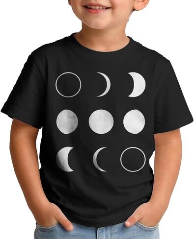 Indica Plateau Moon Phases Toddler Tshirt in Kuwait