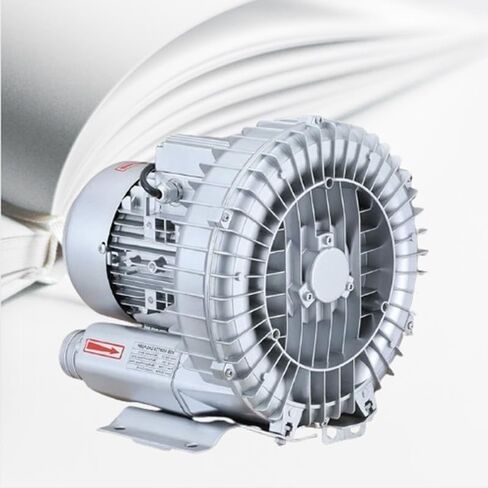 Regenerative Blower 110V, High-Pressure Industrial Vacuum Pump for Air Blowing Or Suction, Sewage Aeration Vortex Blower, Single Phase,Low Noise(550W/0.74HP) in Kuwait