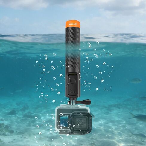 Suptig Selfie Stick Floating Hand Grip Waterproof Extendable Selfie Monopod Compatible Gopro Hero 13 Hero 12/11/10/9/8/7/6/5, Gopro Mission 1 Pro, DJI Action 6 5 Pro 5 4 3 and More Action Camera in Kuwait