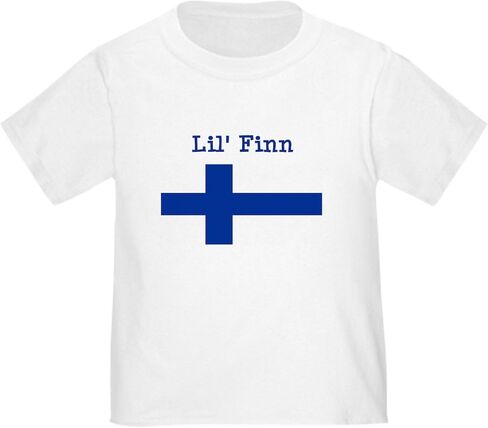 CafePress Finnish Toddler T Shirt Cute Toddler Graphic Tee, 100% Cotton in Kuwait
