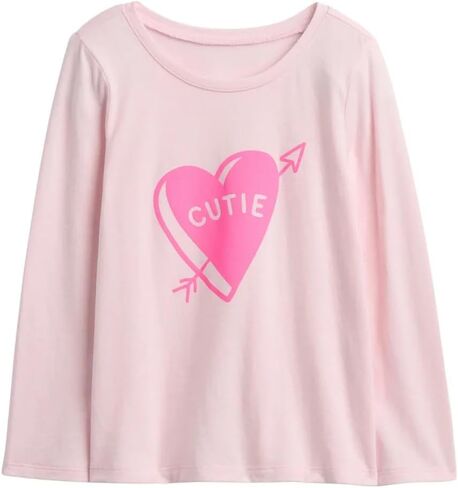 Gap Baby Girls' Long Sleeve Graphic Tee in Kuwait