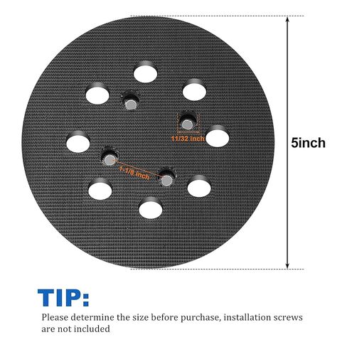 Donanim 5 Inch Orbital Sander Backing Pad for Craftsman 315116070 315112180 | Replacement Sander Pad for Craftsman Random Orbit Sanders 315112170, 315116940 in Kuwait