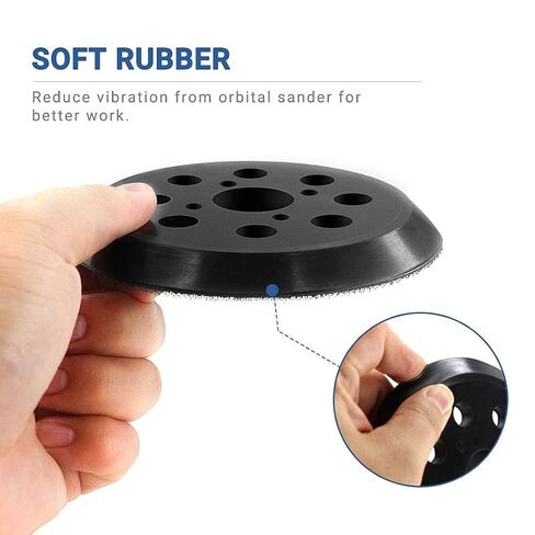 Donanim 5 Inch Orbital Sander Backing Pad for Craftsman 315116070 315112180 | Replacement Sander Pad for Craftsman Random Orbit Sanders 315112170, 315116940 in Kuwait