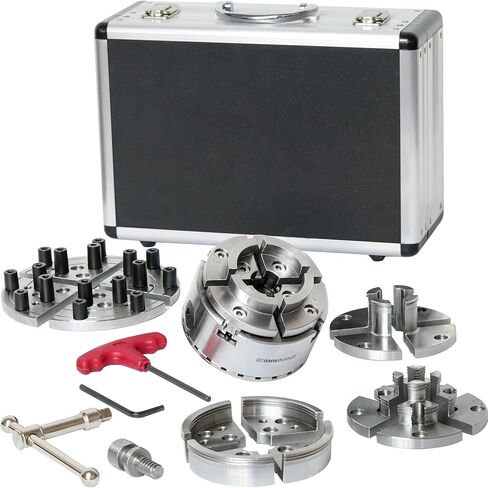 15" Cole Jaw Set with basic cole jaw 10" diamater plus 5" Extension Kit for NCK series Woodlathe Chuck, compatible with Super NOVA2, G3 Nova, Robert Sorby Patriot, Record Power SC3, SC4. in Kuwait