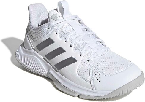 adidas Women's Court Flight, White/Grey/Grey, 7 in Kuwait