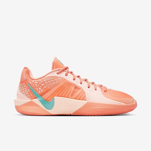 Sabrina 2 Basketball Shoes (FQ2174-801, Apricot Agate/Washed Coral/Washed Teal/Light Bone) Size 10 in Kuwait