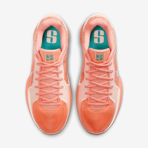 Sabrina 2 Basketball Shoes (FQ2174-801, Apricot Agate/Washed Coral/Washed Teal/Light Bone) Size 10 in Kuwait