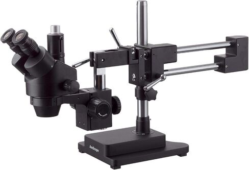 AmScope 7X-45X Black Trinocular Zoom Stereo Microscope Simul-Focal Head in Kuwait