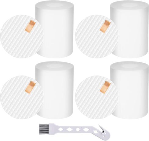 Replacement Base Pre-Motor Filters for Shark AI Robot Vacuum AV2501S AV2501AE RV2502AE AV2511AE RV2520AOUS AV2510AOUS RV2610WA UR2 500SR Parts, 4 Foam & Felt Filters, Replace Part: XBPFRV2500 in Kuwait