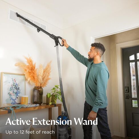 Bissell CleanView Swivel Vacuum, Triple Action Brush Roll, 3836 | Multi-cyclonic suction; extension wand; easy-empty dirt tank; swivel steering for maneuverability in Kuwait