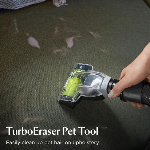 Bissell CleanView Swivel Vacuum, Triple Action Brush Roll, 3836 | Multi-cyclonic suction; extension wand; easy-empty dirt tank; swivel steering for maneuverability in Kuwait