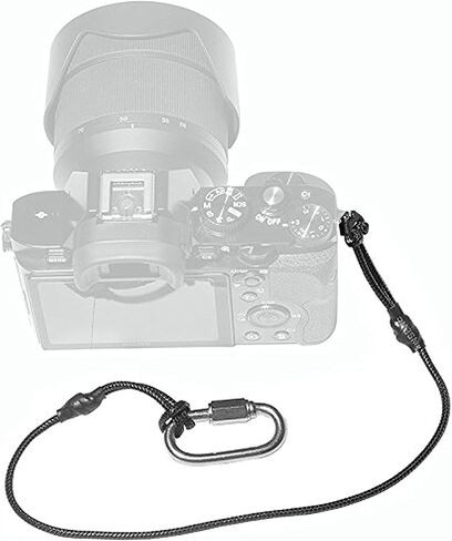 Fotasy Ergonomic Design Camera Sling Strap, Adjustable Camera Neck Strap, w/Quick Release and Safety Tether, Compatible with Canon Fujifilm Nikon Olympus Panasonic Pentax Sony Cameras in Kuwait