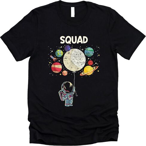 Astronaut Birthday Boy or Girl Matching Family Space Party Tee for Mom, Dad, & Siblings - Sold Individually in Kuwait