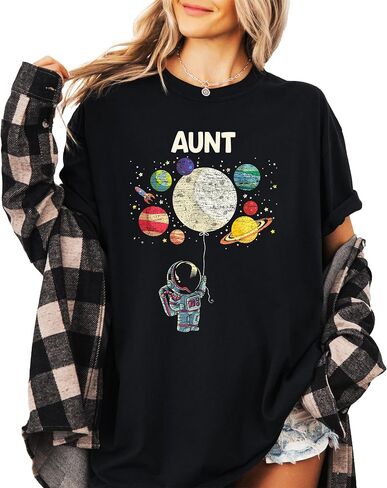 Astronaut Birthday Boy or Girl Matching Family Space Party Tee for Mom, Dad, & Siblings - Sold Individually in Kuwait
