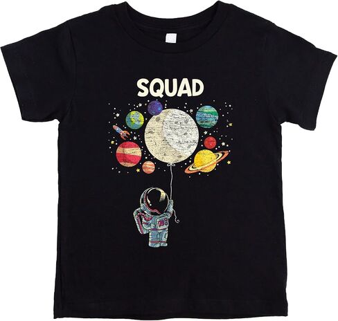 Astronaut Birthday Boy or Girl Matching Family Space Party Tee for Mom, Dad, & Siblings - Sold Individually in Kuwait