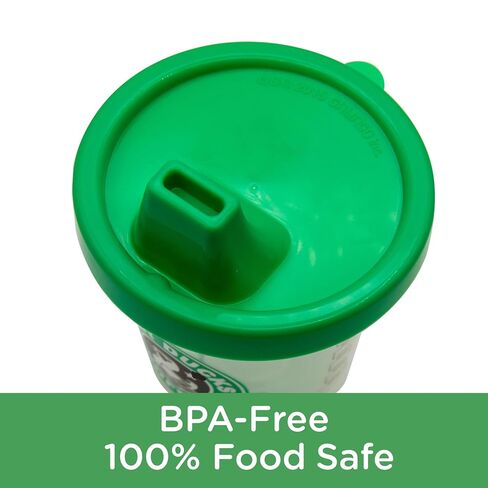 GAMAGO Baby Sippy Cup for Toddlers Ages 6+ Months - Babychino Pretend Coffee with Lid 7 oz Fun Gift Cups for Little Kids in Kuwait