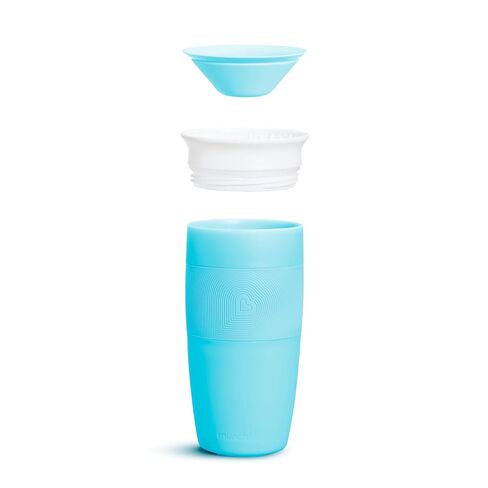 Munchkin Sippy Cup for Toddlers, Miracle 360 Cup, 14 Ounce, 2 Pack, Blue/Green in Kuwait