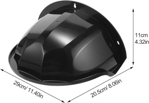 Outdoor Camera Rain Cover and Weatherproof Protective Shield for Security, Plastic Waterproof Rain Sleeve with Thickened Black Shell, Suitable for Outdoor and CCTV in Kuwait