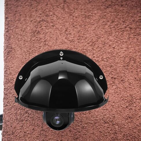 Outdoor Camera Rain Cover and Weatherproof Protective Shield for Security, Plastic Waterproof Rain Sleeve with Thickened Black Shell, Suitable for Outdoor and CCTV in Kuwait
