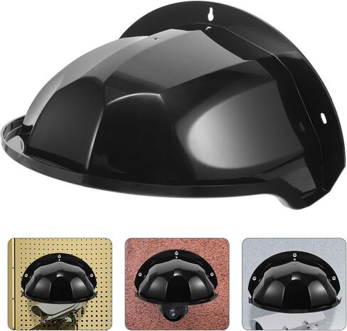 Outdoor Camera Rain Cover and Weatherproof Protective Shield for Security, Plastic Waterproof Rain Sleeve with Thickened Black Shell, Suitable for Outdoor and CCTV in Kuwait