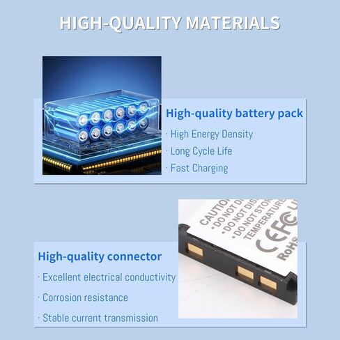 2-Pack LB-012 Battery and LCD USB Charger in Kuwait