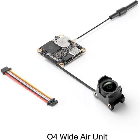 Original O4 Wide Air Unit, Low Latency 4K Digital FPV System for Drone | 155° Super-Wide FOV，10km Range， 20ms Low Latency, FPV Drone Upgrade in Kuwait