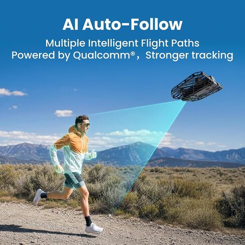 HOVERAir X1 PRO Fly Joy Combo, 4K Action Flying Camera, Foldable Drone | 42 KM/H Follow Speed, 15+ Fully Automatic Flight Modes, Fly Anywhere with OmniTerrain, SmoothCapture 2.0 in Kuwait