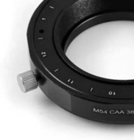 ° CAA Rotator Adjusts Camera Angle M54 Adapter Astronomical Telescope Replacement Parts S8261 in Kuwait