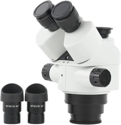 Microscope Kit 3.5X-180X Simul Focal Trinocular Microscope 55MP 4K 1080P HDMI USB Camera Articulating Arm Pillar Clamp Microscope Lens Adapters in Kuwait