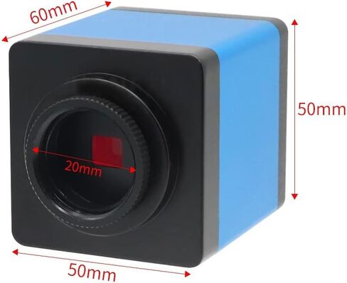 Microscope Kit Industry Video Trinocular Microscope Camera Full H_D 13MP 2K 1080P 60FPS HDMI VGA Simultaneous Output Magnifier for Phone Repair Microscope Lens Adapters in Kuwait