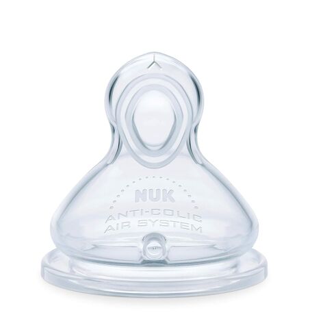 NUK Smooth Flow Anti Colic Baby Bottle, 10 oz, 3 Pack, Elephant in Kuwait