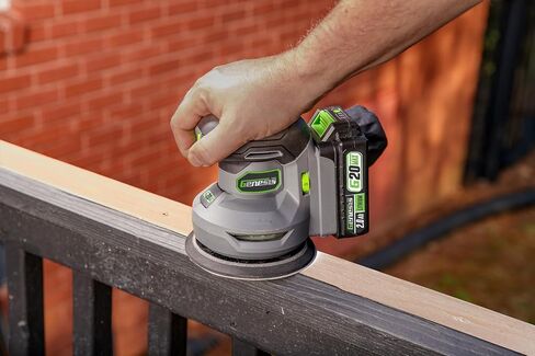 Genesis 20V Cordless 5in. Orbital Sander G20MAX with Dust Bag, 6000 to 12,000 OPM Sandpapers, 2.0Ah Battery, and Quick Charger (GLROS20B) in Kuwait