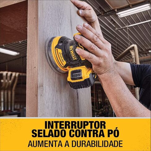 DEWALT 20V MAX Orbital Sander, Tool Only with 20V MAX Battery Pack with Charger, 3-Ah (DCW210B & DCB230C) in Saudi Arabia