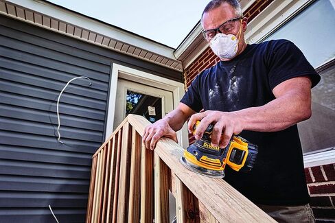 DEWALT 20V MAX Orbital Sander, Tool Only with 20V MAX Battery Pack with Charger, 3-Ah (DCW210B & DCB230C) in Saudi Arabia