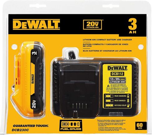 DEWALT 20V MAX Orbital Sander, Tool Only with 20V MAX Battery Pack with Charger, 3-Ah (DCW210B & DCB230C) in Saudi Arabia