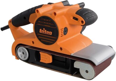 Triton T41200BS 120V Corded Belt Sander – 10A/1.6HP Motor, Variable Speed, 4x24 Belt Sander with Rear Dust Port, Electric Power Belt Sanders for Woodworking, DIY Projects & Furniture Refinishing in Kuwait