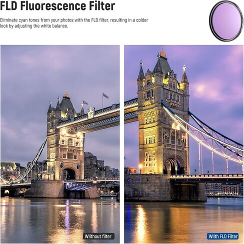 Neewer® 67MM Complete Lens Filter Accessory Kit for Lenses with 67MM Filter Size: UV CPL FLD Filter Set + Macro Close Up Set (+1 +2 +4 +10) + ND Filter Set (ND2 ND4 ND8) + Other in Kuwait