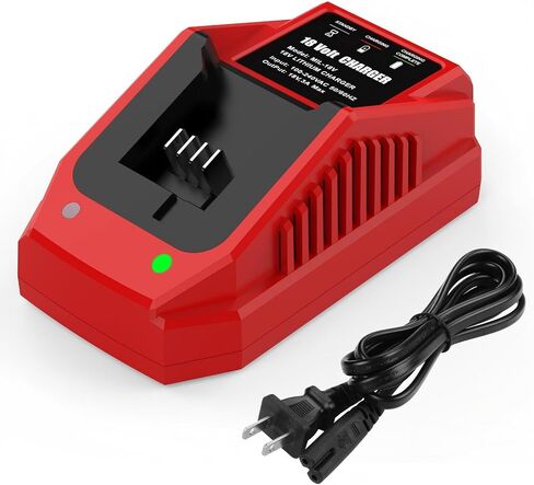 energup Rapid Charger Station Replacement for Mil-Waukee Battery Charger Compatible with 18V Lithium Battery 48-11-1850 48-11-1840 48-11-1830 48-11-1828 48-11-15 in Kuwait
