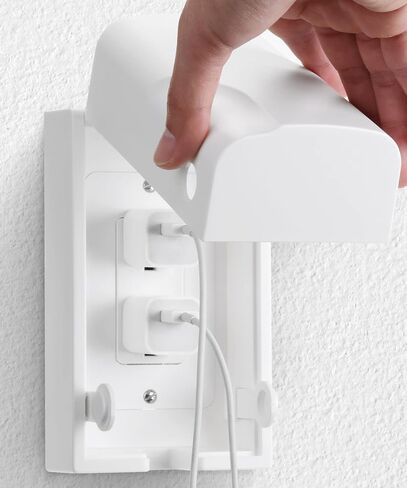 Bates Baby Safety Outlet Cover Box - Plug Covers for Electrical Outlets, Child Proof Outlet Cover, Socket Covers for Outlets in Kuwait