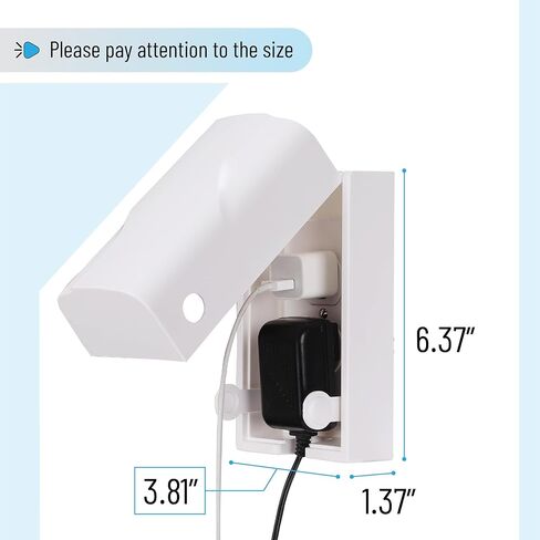Bates Baby Safety Outlet Cover Box - Plug Covers for Electrical Outlets, Child Proof Outlet Cover, Socket Covers for Outlets in Kuwait