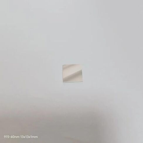Size: 13x13x1mm 915nm Infrared Narrow Pass NB Filter Glass NBP915-40NM in Kuwait