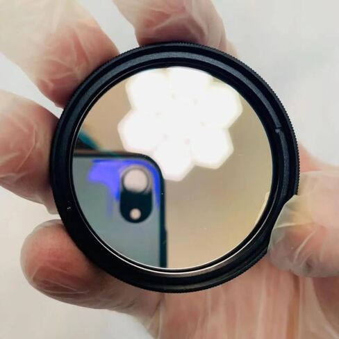 Various Sizes 58mm Diameter, Equipped with Framed Blue Light Qualcomm 420nm Narrow Band Filter Glass(72mm) in Kuwait