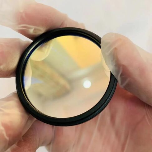 Various Sizes 58mm Diameter, Equipped with Framed Blue Light Qualcomm 420nm Narrow Band Filter Glass(72mm) in Kuwait