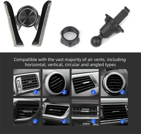 Car Phone Holder for Volvo EC40 | Car Phone Holder Mount Air Vent Cell Phone Car Mount Phone Holder for Car Vent 360° Rotation Car Vent Phone Mount in Kuwait