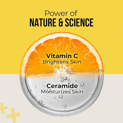 Dr. Sheth's Ceramide & Vitamin C Sunscreen SPF 50+ PA++++ In-Vivo Tested For Healthy & Bright Skin Lightweight & Non Greasy For UVA/UVB & Blue Light & IR Protection No white cast For All Skin Types in Kuwait