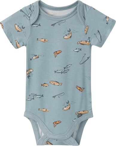 Modern Moments by Gerber Baby Viscose 4-Pack Bodysuit & Pant Set in Kuwait